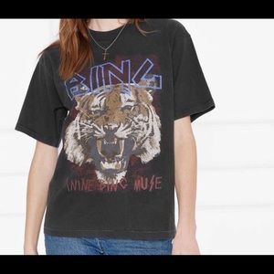 Anine Bing Tiger TShirt - Large